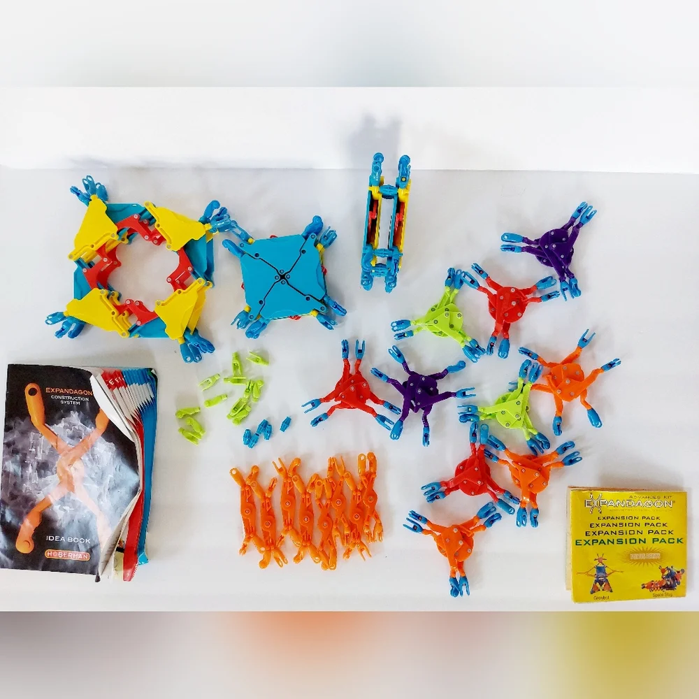Expandagon Building Geometry Toy Set‎ Hoberman STEM